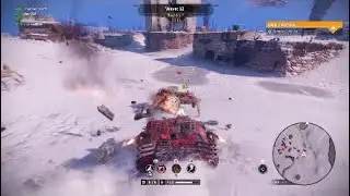 When cold metal machines meet burning fire (CrossOut)