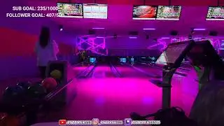 IRL TWITCH STREAM|COME WITH ME TO THE BOWLING ALLEY #IDONOTOWNCOPYRIGHTSTOTHISMUSIC