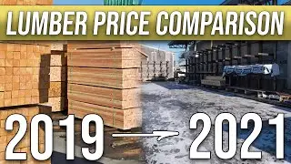 Lumber Price Comparison | $10.21 in 2019 is now ... in 2021