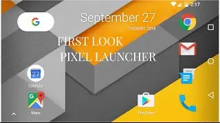 Download & install pixel launcher & quick comparison between Google now launcher vs pixel launcher