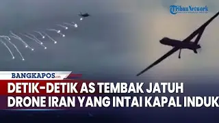 Detik-detik Drone Shahed-139 Iran Ditembak Jatuh Usai Intai USS Abraham Lincoln, Beraksi Senyap