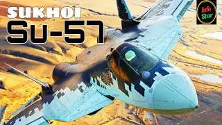 The Russian fighter aircraft Sukhoi Su-57