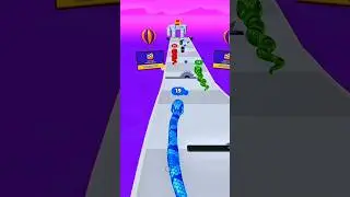 😲 Biggest Snake Ever! Crown Snake Run Challenge#GamingShorts#Shorts#YTShorts