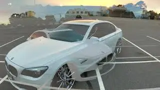 750LI bmw on 22&rdquo;s Lexani