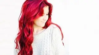 Retouching Red Hair + Dying Hair Extensions Red  ft  VPfashion---Alexasunshine83