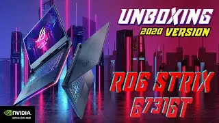 ROG-Strix G G731GT-H7159T Gaming Laptop Unboxing