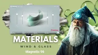 Materials: Wind & Glass by Steinberg + Magnetic 96 -  Hypnotic Sounds for HALion.