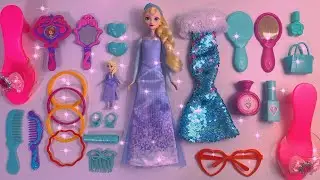 Unboxing Mattel Disney Princess Dress-Up Playset collection | Satisfying Unboxing Disney toys ASMR 
