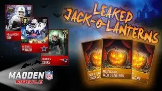 MOST FEARED JACK O&rsquo; LANTERNS REVEALED!!-Madden Mobile 18