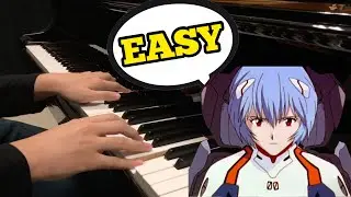 A Cruel Angel's Thesis (EASY) Piano Cover | Neon Genesis Evangelion Opening.