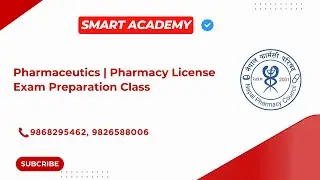 Pharmaceutics | Pharmacy License Exam Preparation Class | Smart Academy | NPC