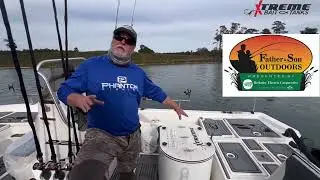 Captain Joe Dennis 35 gallon X-Treme Bait Tank with Horizontal Lid