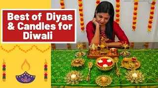 Best of Brass Diyas & Candles for Diwali | Types of Diyas & Candles for Festivals