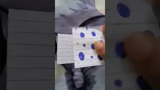blue journal ideas #handmade journal supplies #ytshorts #journaling #viral #aesthetic marker