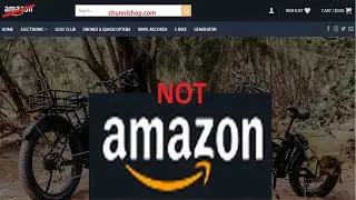 Fake Amazon Website scammer