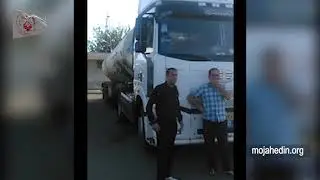 Oct 3 Shiraz Terminal Parking The eleventh day of truck drivers' strike nationwide