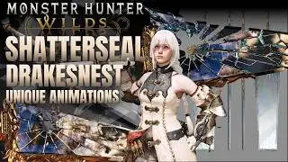 Monster Hunter Wilds &ndash; Shatterseal Drakesnest Unique Animations