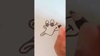 Duck cartoon character😄 #art #cartoondrawing #drawing #funnyart  #funnyvideo #pencildrawing #duck