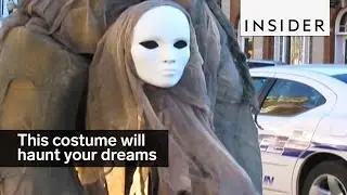 This woman's DIY costume will haunt your dreams forever