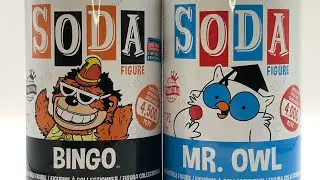Mr. Owl and Bingo Funko Soda opening
