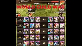 A PERFECT GUILD WAR?! HIGH G2 World Guild Battle v Nemes!s - Europe Server (Summoners War)