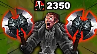 DOUBLE BLACK CLEAVER DARIUS 100% NEEDS A NERF | WTF IS RIOT DOING?!