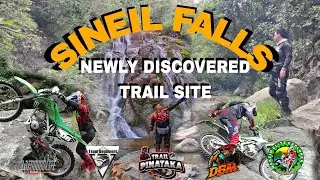 NEWLY DISCOVERED TRAIL SITE (SINEIL FALLS) YEAR END TRAIL #MAASIM #SINEIL #REDPEAK #enduro