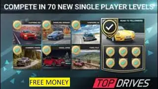 Top Drives NEW MOD 💲 Tips Top Drives 2022 💲 FREE Money (NEW VERSION)