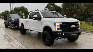Halogen To Led Headlight install With Retro Customz Harness, on 2018 F250