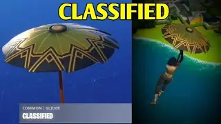 Fortnite Victory umbrella CLASSIFIED chapter 2 season 2