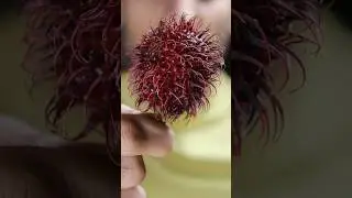 My First Time Trying Rambutan