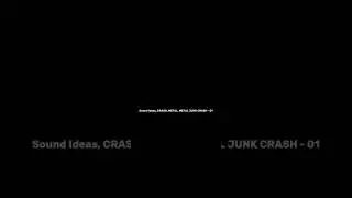 Sound Ideas, CRASH, METAL, METAL JUNK CRASH - 01
