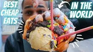 BEST International Cheap Eats | Thai, Egyptian & Chinese Street Food | NYC Food Tour