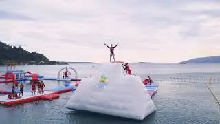 Inflatable Island: Ultimate Team Building Experience