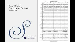 Nancy Galbraith &ndash; Danza de los Duendes &ndash; Concert Band &ndash; Music & Score