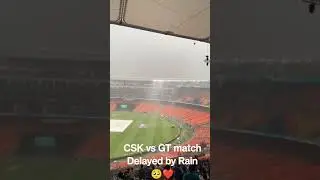 CSK Vs GT Final Match Delayed Due to rain