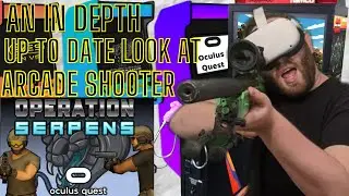 Operation Serpens VR on Oculus quest 2, on Sidequest lightgun shooter taking an in depth look
