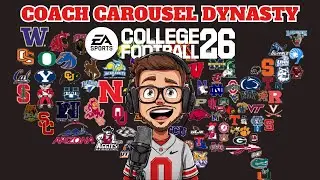 College Football 26 Coach Carousel | UAB Year 2 CFP Bound??