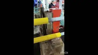Automatic slicer machine for Pvc Jumbo roll cutting #electricaltape #industrialelectrician #machine