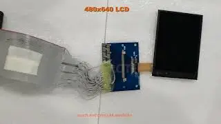 COM37H3N83ULC 3.7 Inch Sunlight Readable LCD 480x640 Transflective Parallel RGB LCD Display#lcd