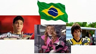 Atores Brasileiros que Fizeram Power Rangers