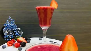 Immunity boosting Orange mixed berry juice|Mixed berry juice by Awesome Cooking Recipes