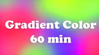 COLOR CHANGING MOOD LIGHT with RADIAL gradient colors - Screensaver Lights- Relaxing