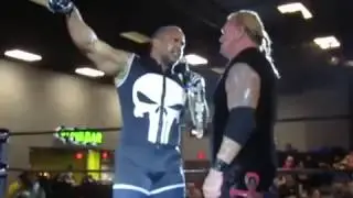 MVP, Gangrel, Zack Gottsagen, Blake Chadwick at GWA in South Florida Dec. 2019