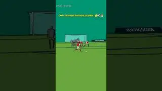 The goal is clear, but the player isn&rsquo;t&hellip; Can you guess who scored? ⚽❓🔥#football #blur #guess #goals