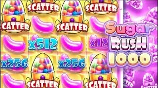 ДОЖАЛ SUGAR RUSH 1000! СО 1.00.000 ДО ******Р! ЗАНОС НА 8***X В ШУГАР РАШ 1000