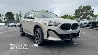 Первый взгляд на X2 xDrive28i 2026 года в цвете Dune Grey | 4K