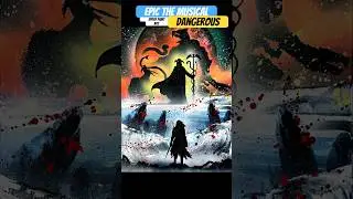 Epic: The Musical inspired Spray Paint Art - Dangerous #art #spraypaintart #epicthemusical