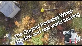 The Original Portable Winch review #offgrid #DIY #forest
