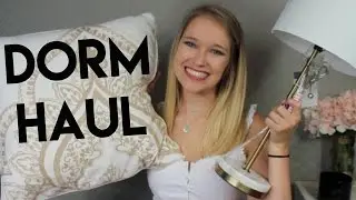 DORM ROOM HAUL: Gold and White 2016